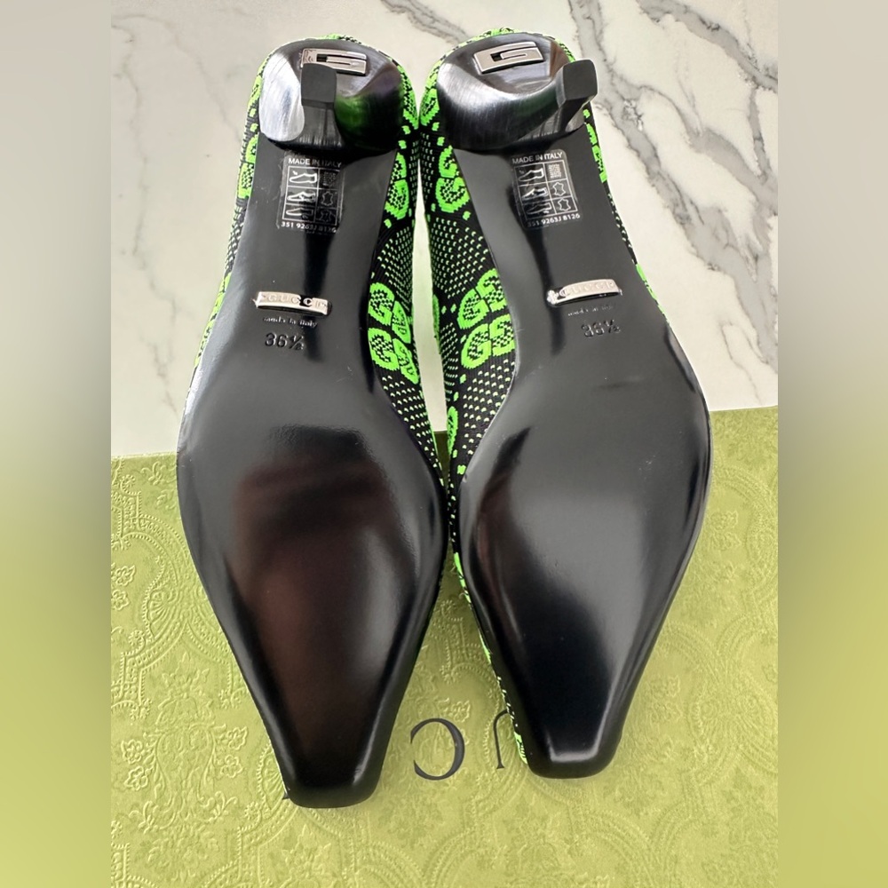 Gucci GG Jersey Tom Technical Fabric Boot - Picture 7 of 9